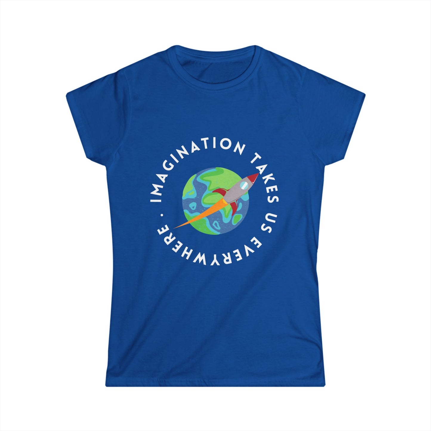 Women's Softstyle Tee | Imagination Takes Us Everywhere