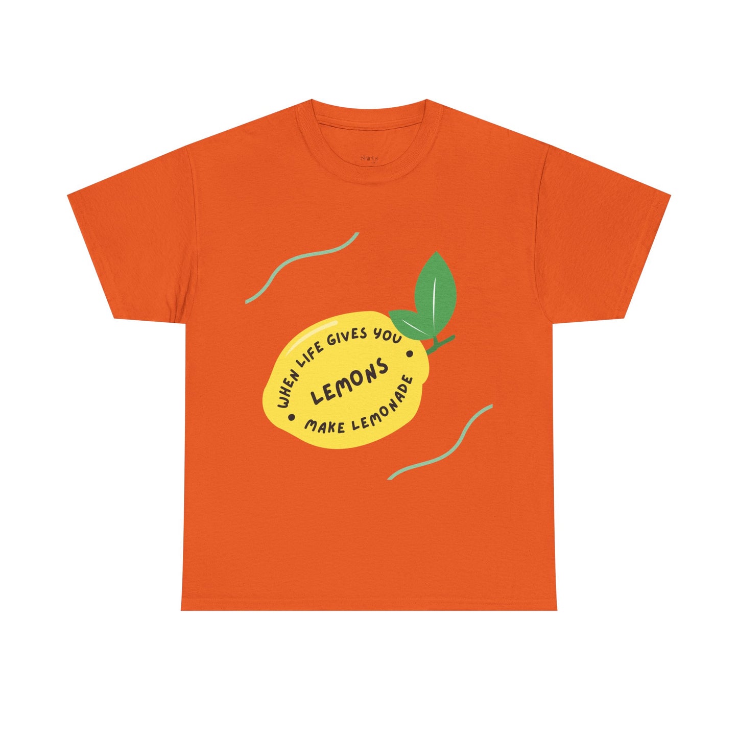 Unisex Heavy Cotton Tee | When Life Gives You Lemons