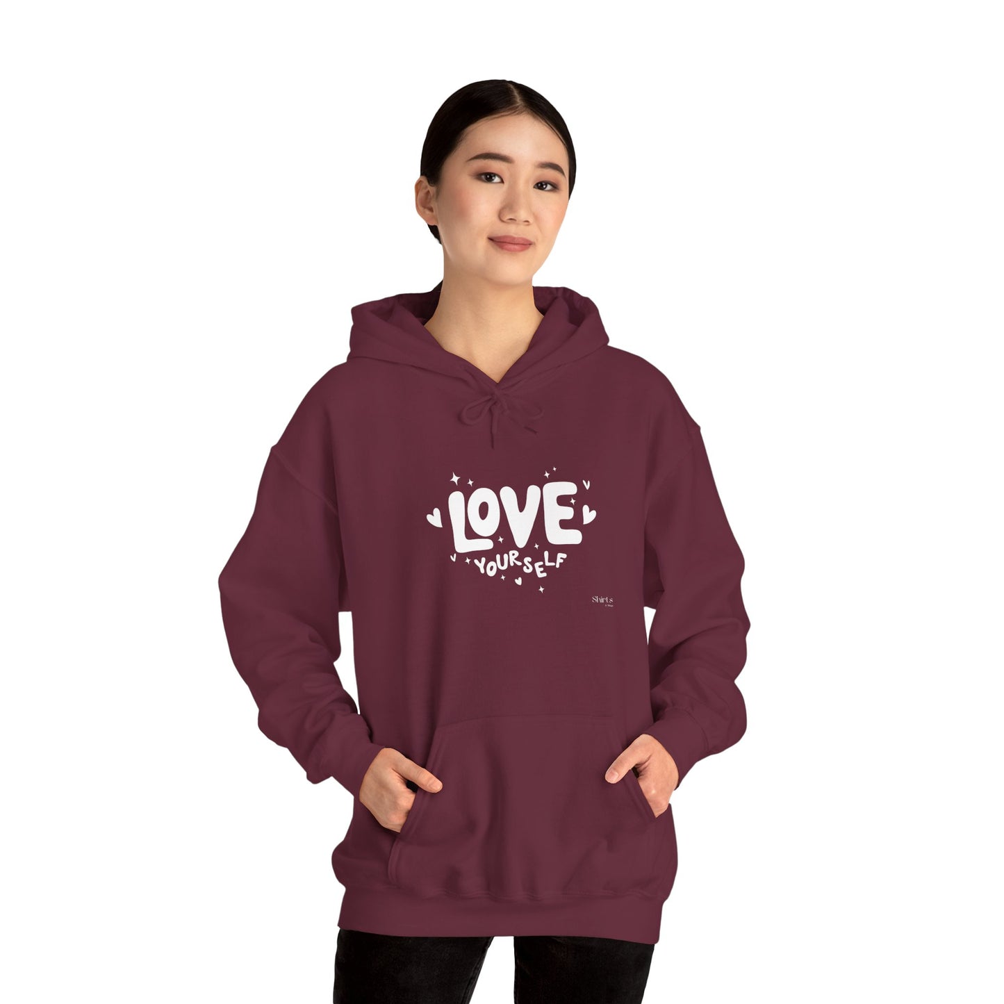 Unisex Heavy Blend™ Hooded Sweatshirt | Love Yourself