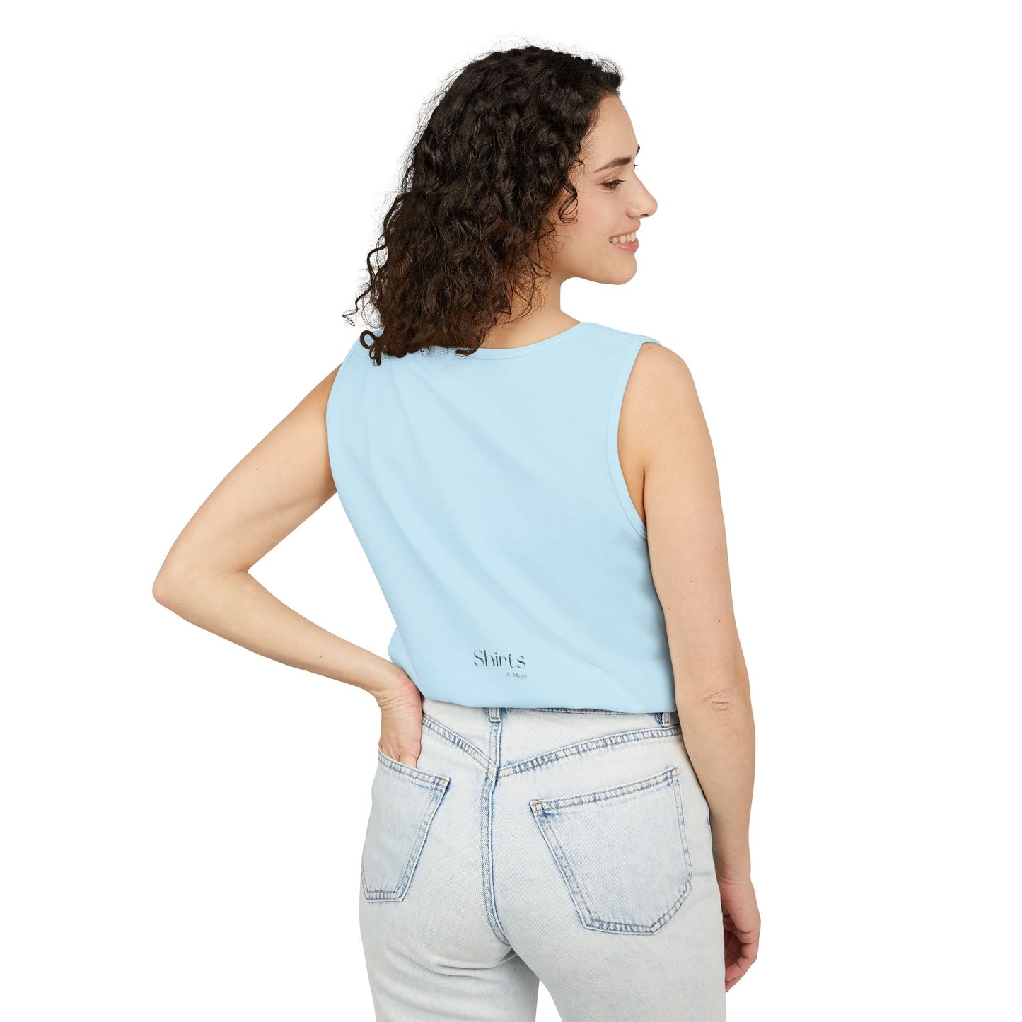 Butterfly Breeze Women's Tank, Summer Casual Wear, Gift for Nature Lovers, Eco-Friendly Fashion