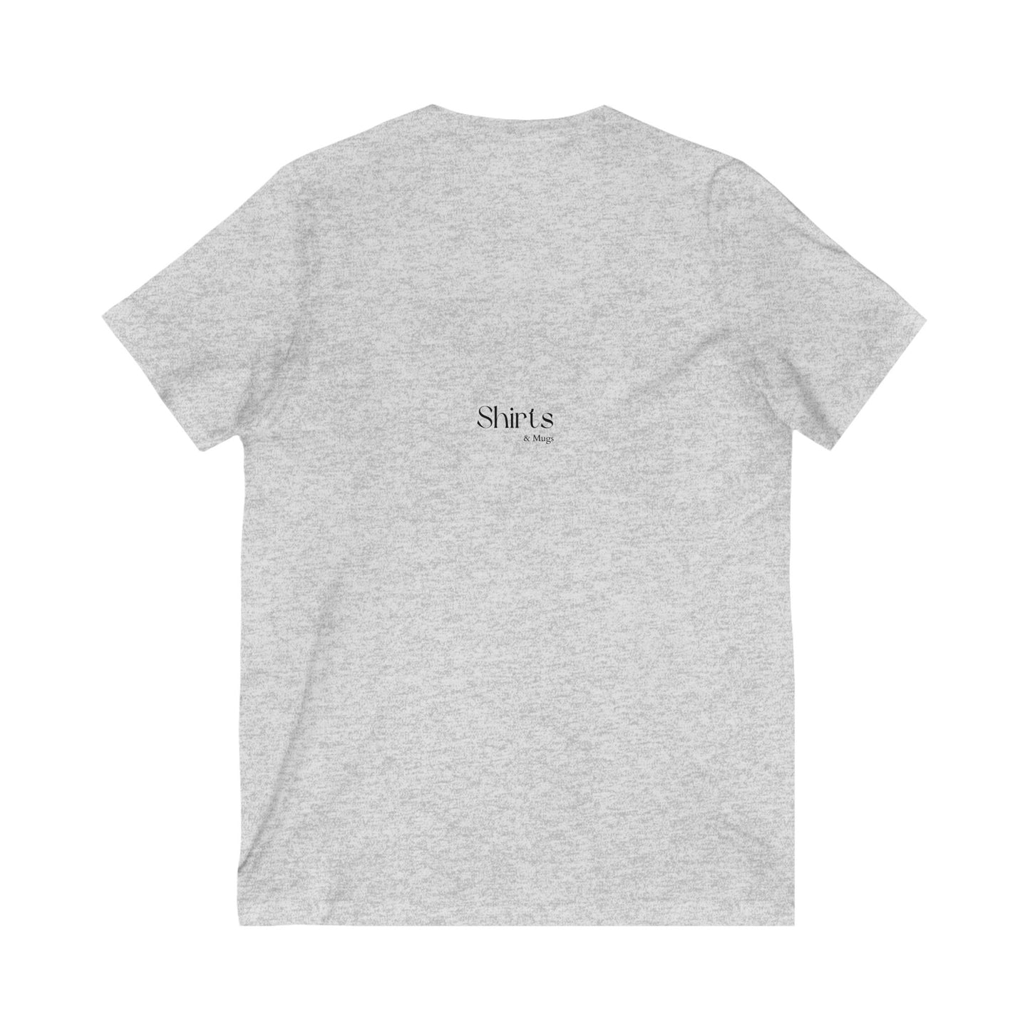 Women's Relaxing Brain V-Neck Tee, Cute Graphic Tee, Stress Relief Shirt, Gifts for Mental Wellness, Fun Casual Wear