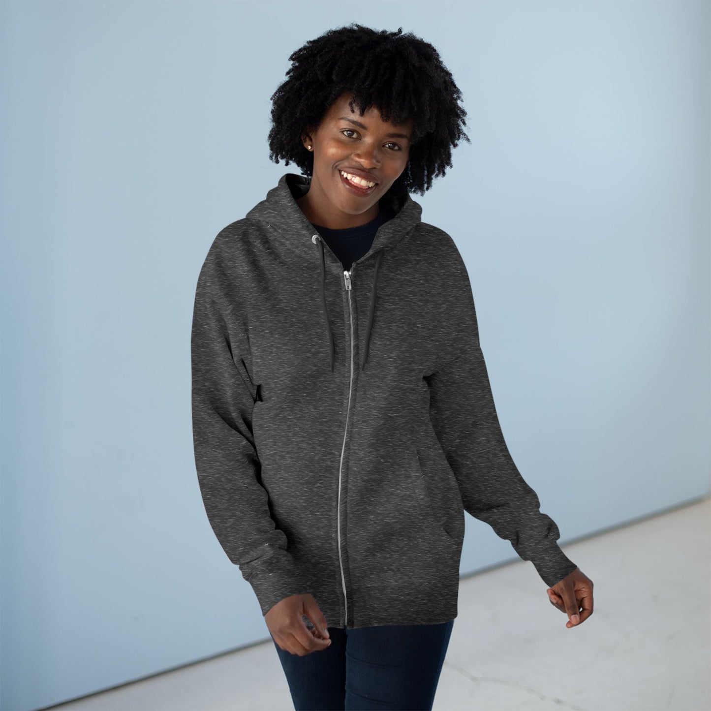 Cozy Unisex Zip Hoodie with Fun Retro Graphic, Casual Sweatshirt, Gift for Friends, Great for Birthdays, Streetwear Style