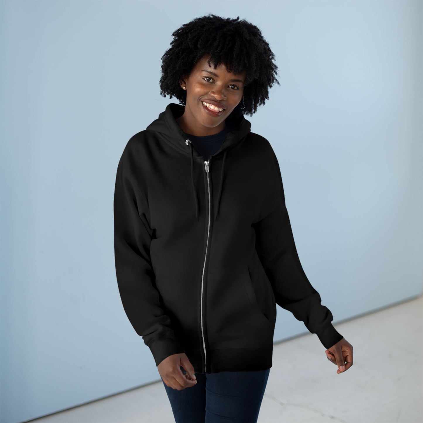Cozy Unisex Zip Hoodie with Fun Retro Graphic, Casual Sweatshirt, Gift for Friends, Great for Birthdays, Streetwear Style
