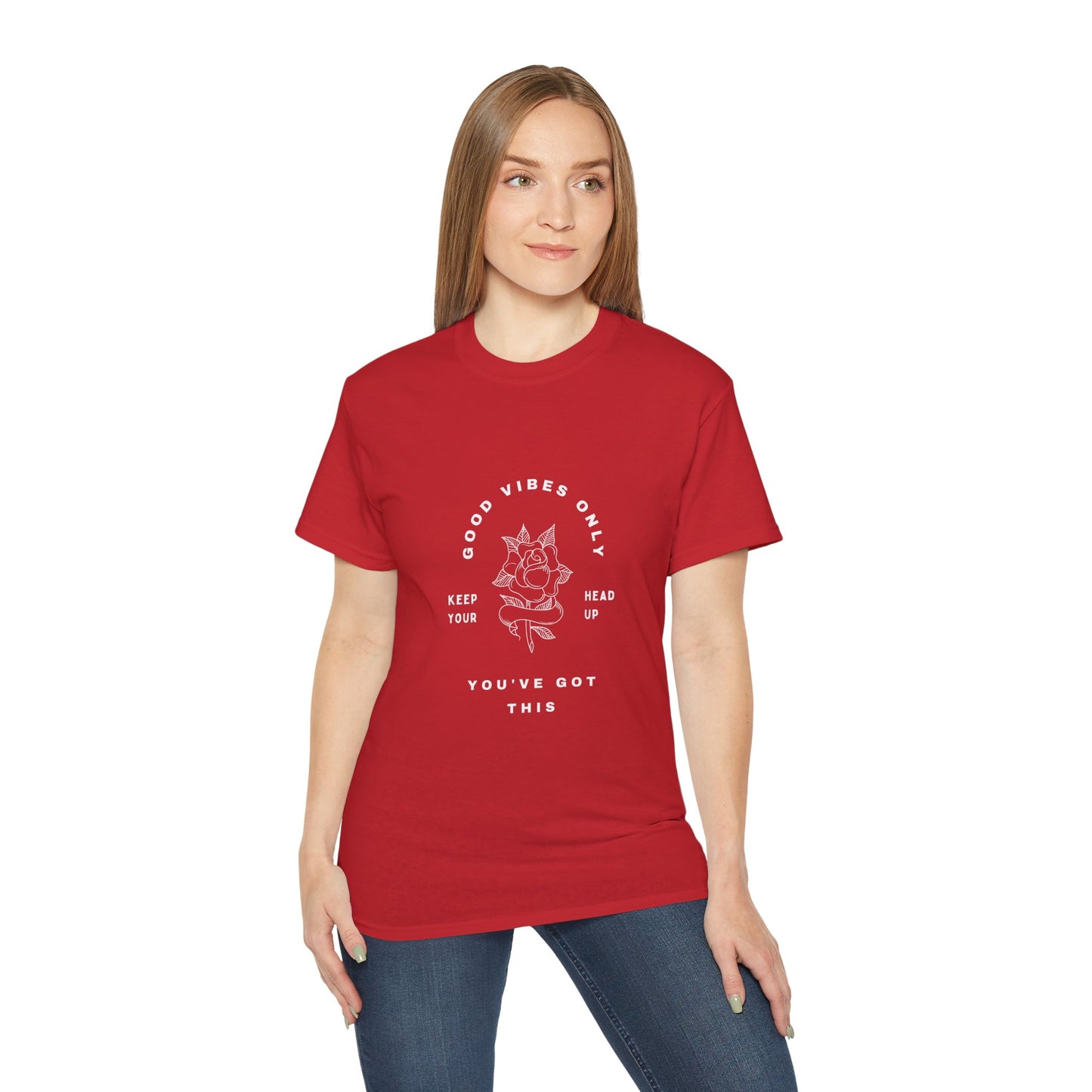 Unisex Ultra Cotton Tee | Good Vibes Only