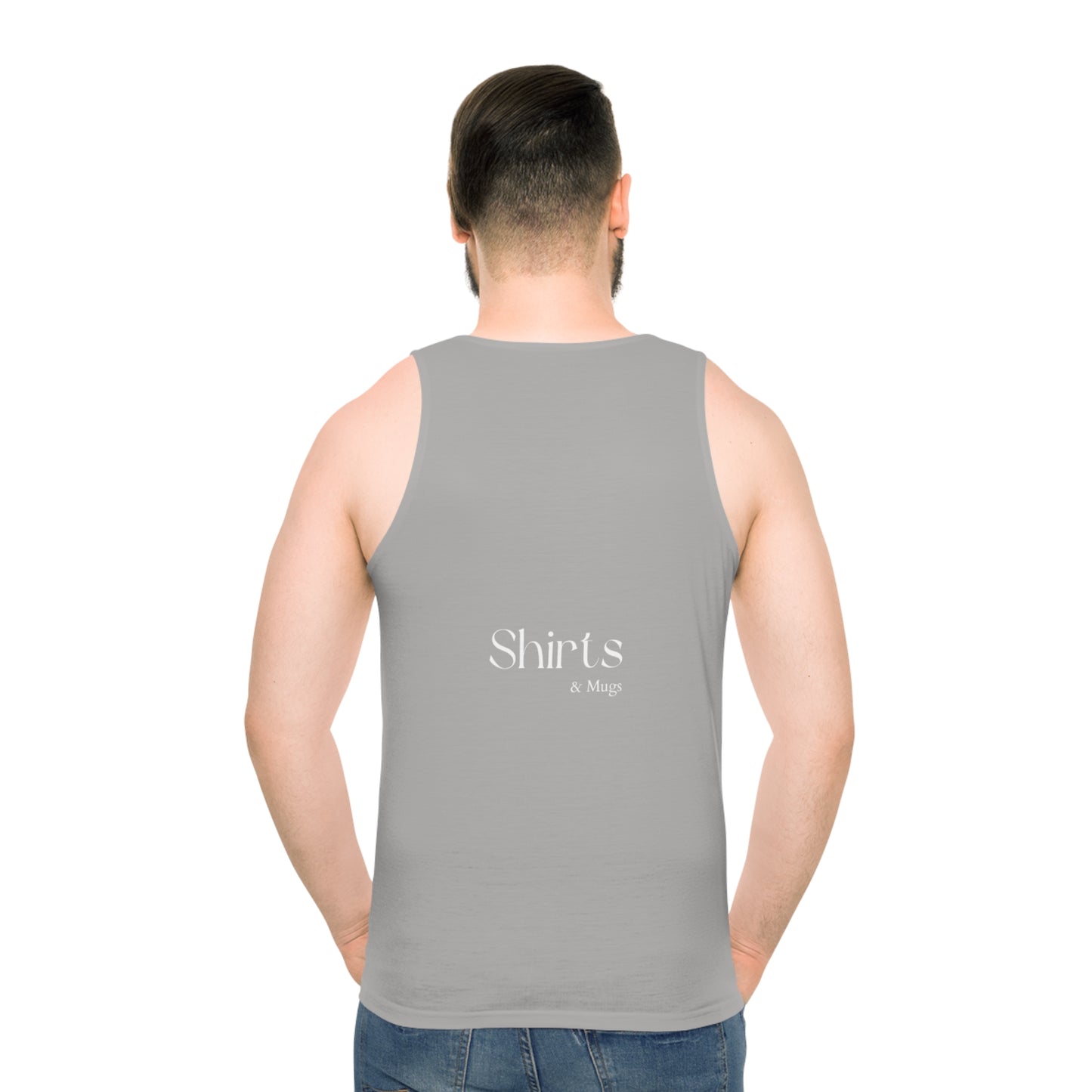 Samurai Unisex Tank Top - Anime Style Graphic Tee, Summer Fashion, Gift for Fans, Workout Apparel, Trendy Streetwear