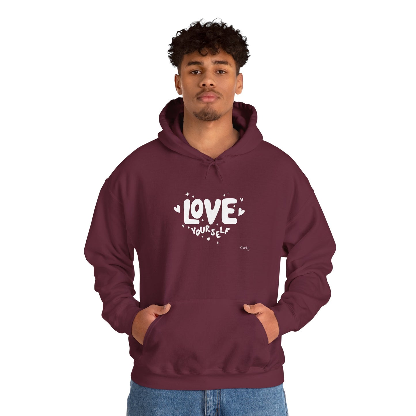 Unisex Heavy Blend™ Hooded Sweatshirt | Love Yourself