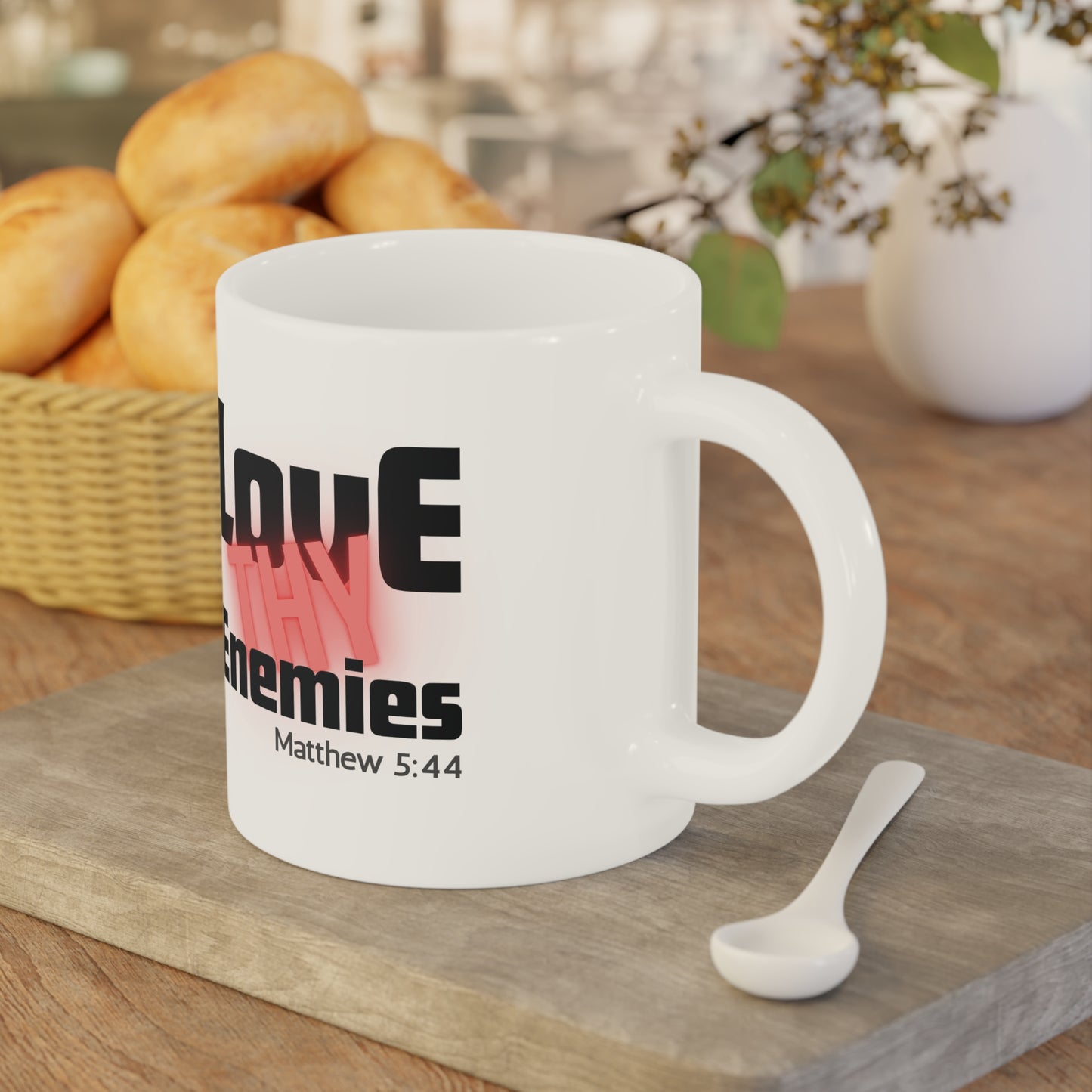 Love Thy Enemies Mug (20oz)