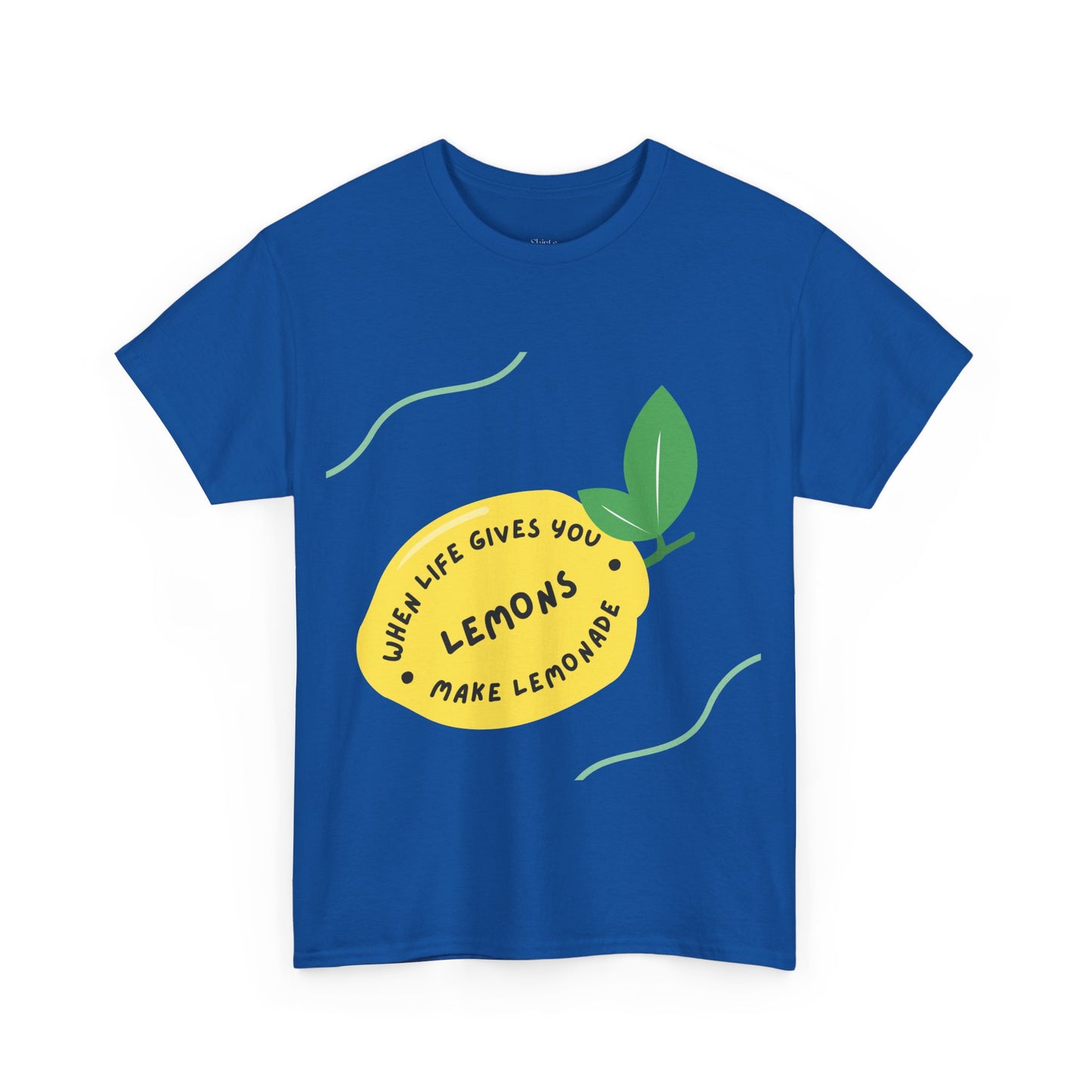 Unisex Heavy Cotton Tee | When Life Gives You Lemons
