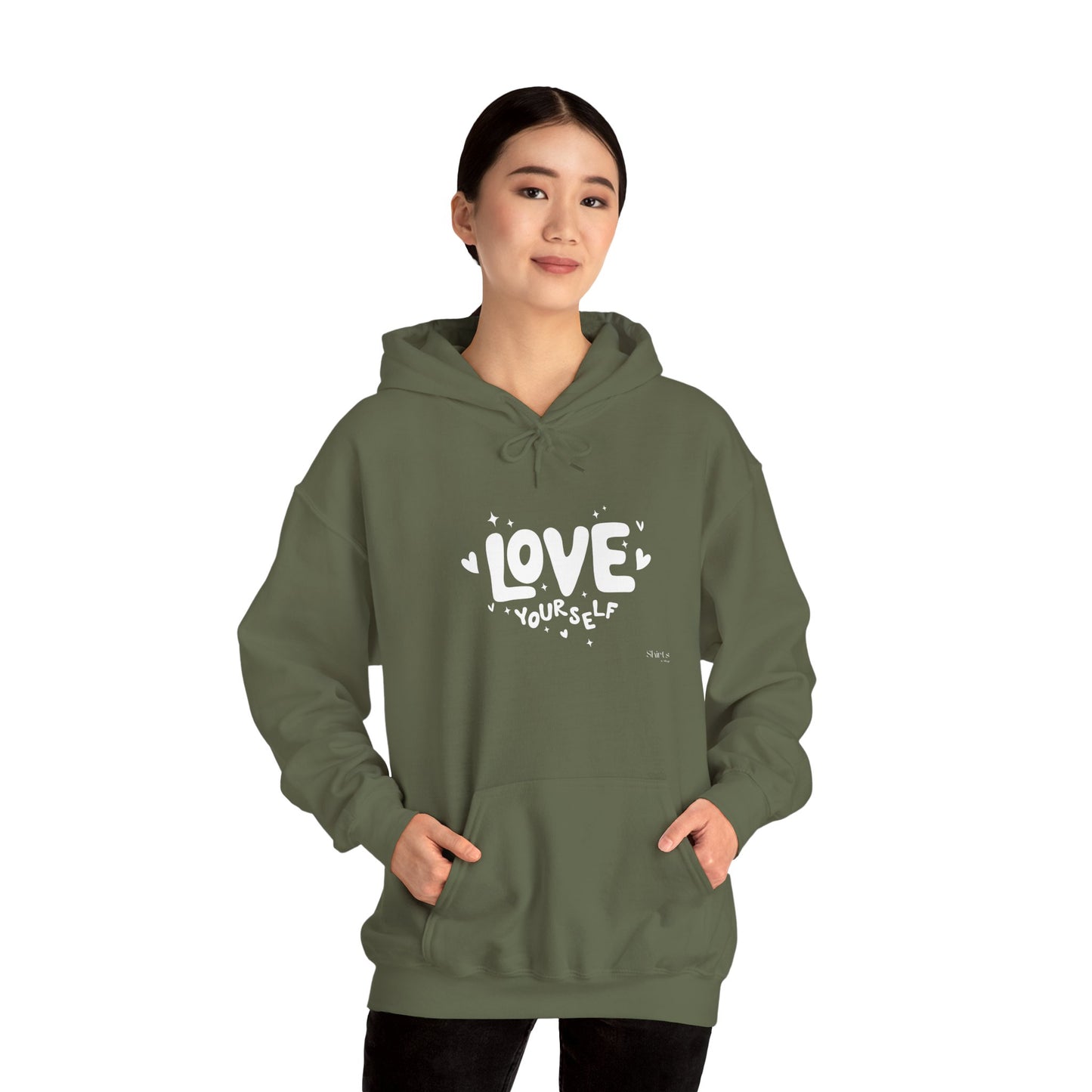 Unisex Heavy Blend™ Hooded Sweatshirt | Love Yourself