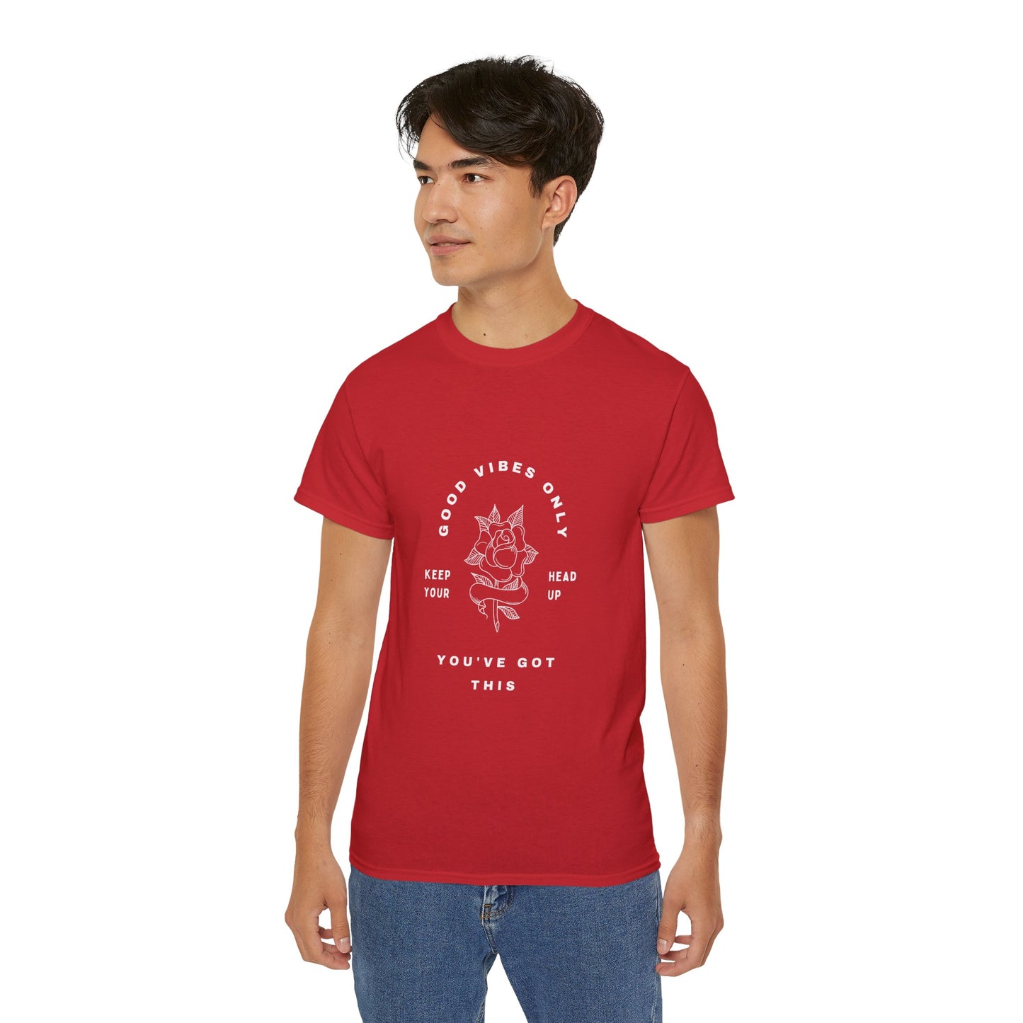 Unisex Ultra Cotton Tee | Good Vibes Only