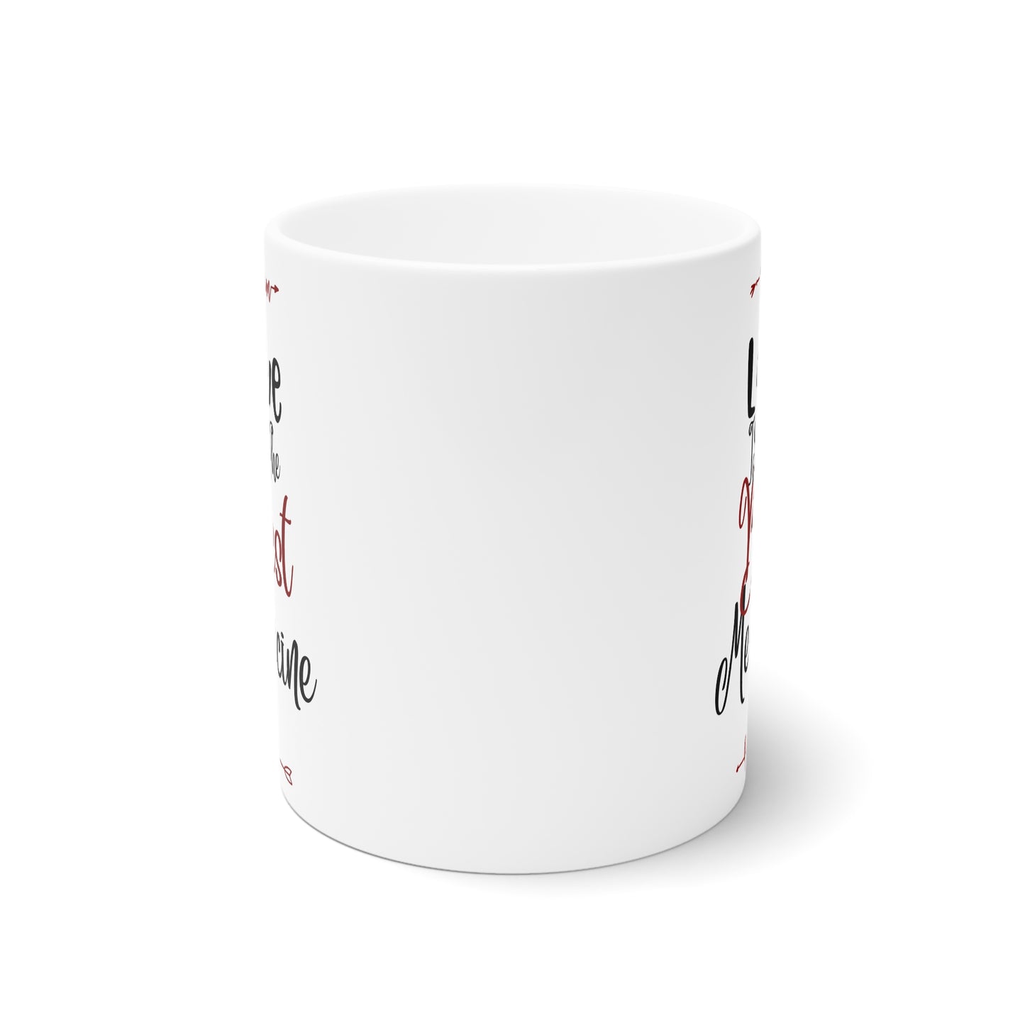 White Ceramic Mug | Love is the Best Medicine (11oz)