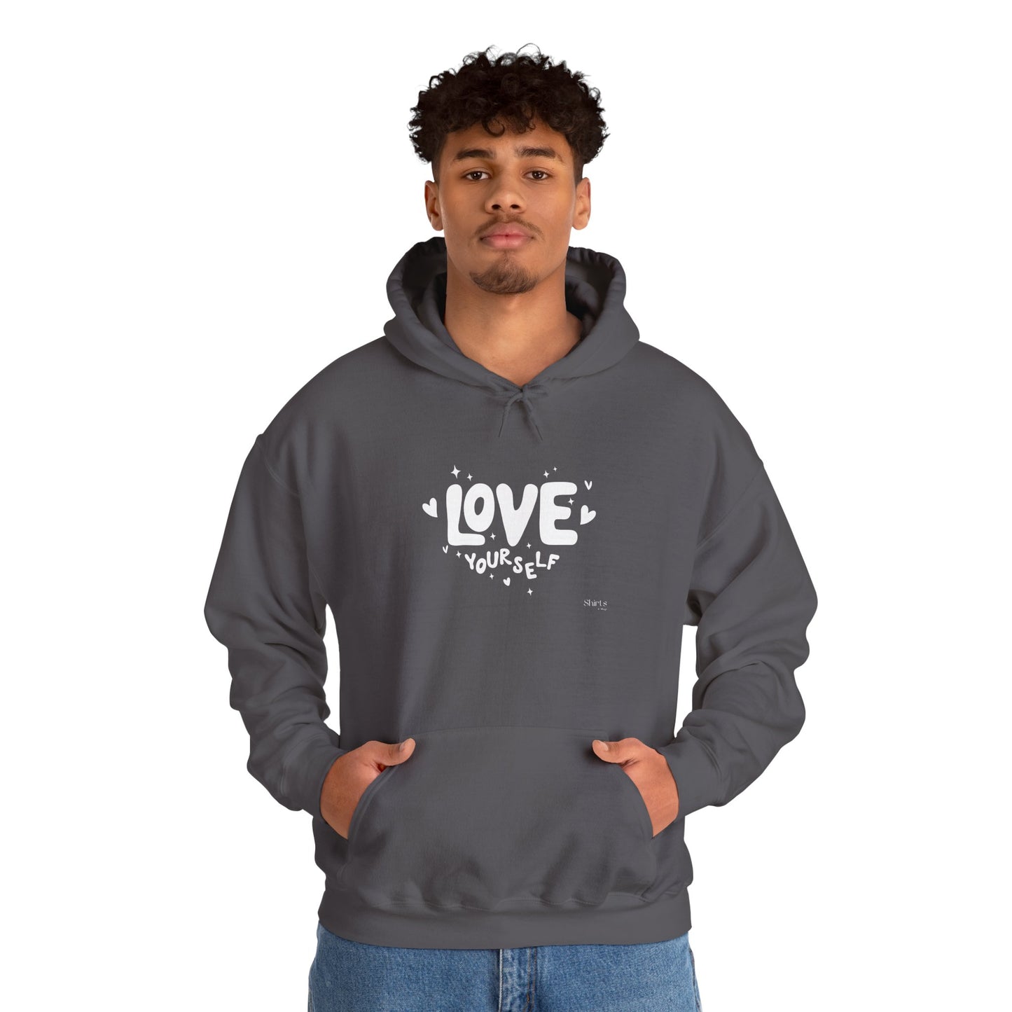 Unisex Heavy Blend™ Hooded Sweatshirt | Love Yourself