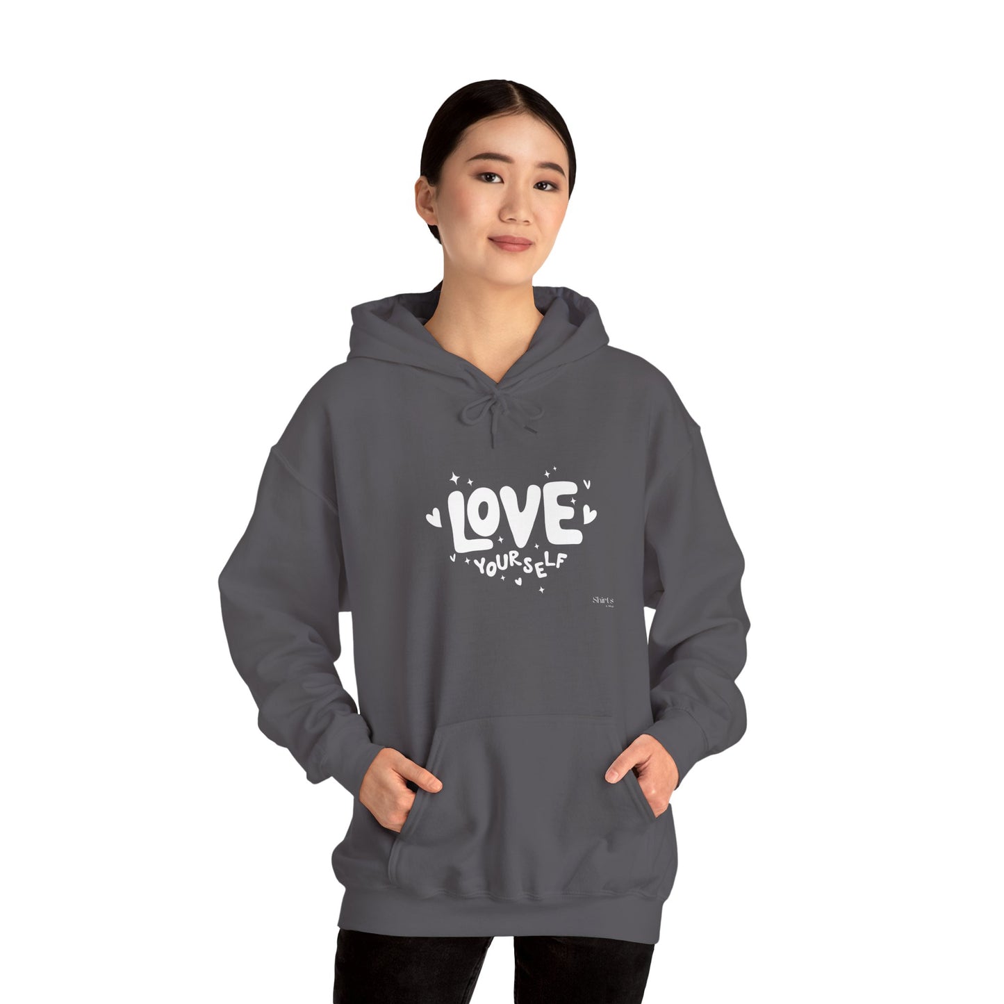 Unisex Heavy Blend™ Hooded Sweatshirt | Love Yourself