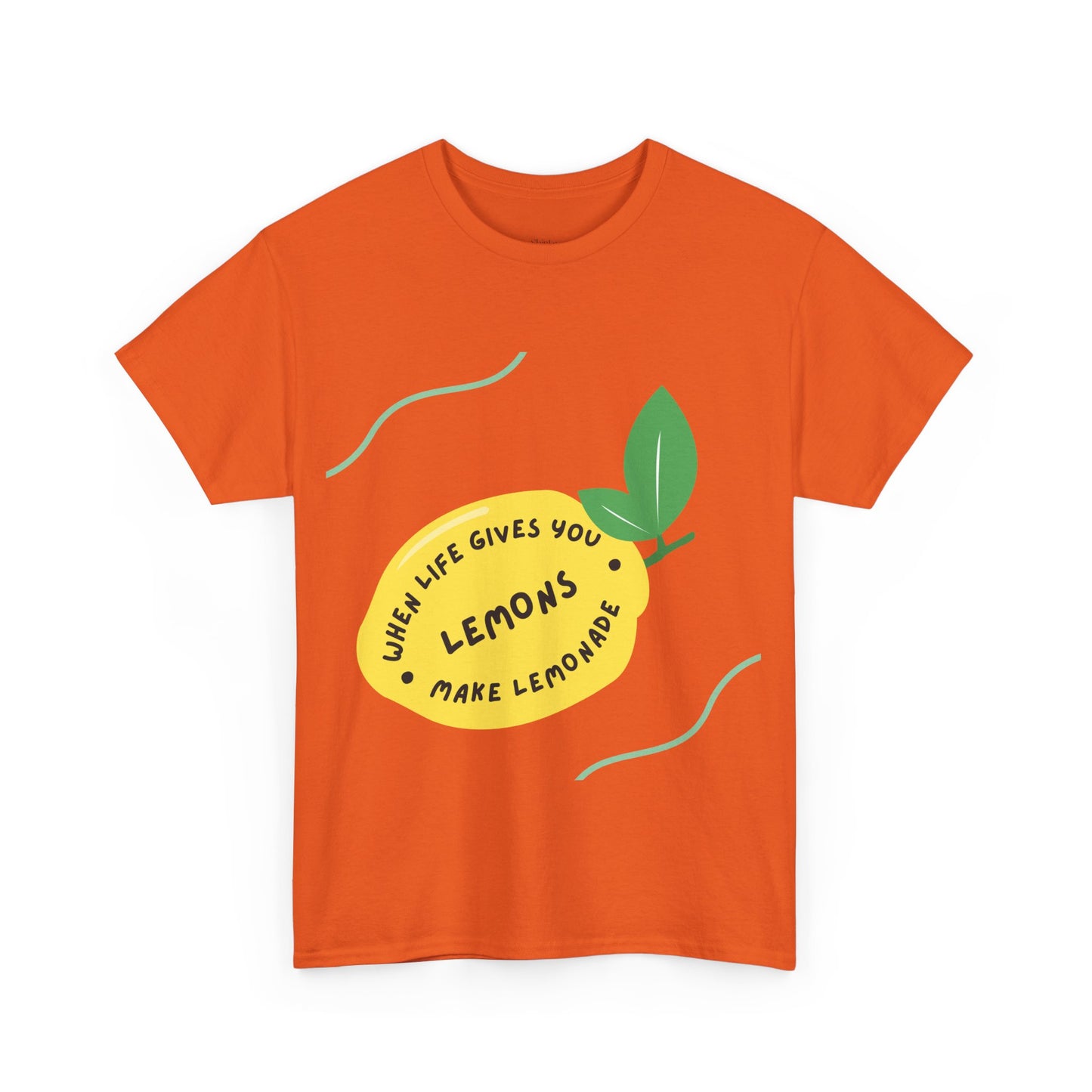 Unisex Heavy Cotton Tee | When Life Gives You Lemons