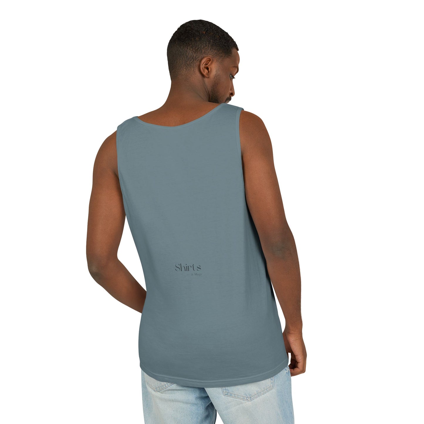 Unisex Garment-Dyed Tank Top - Unleash Your Power Fitness Wear, Workout Tank, Gym Apparel, Casual Summer Top, Motivational Shirt