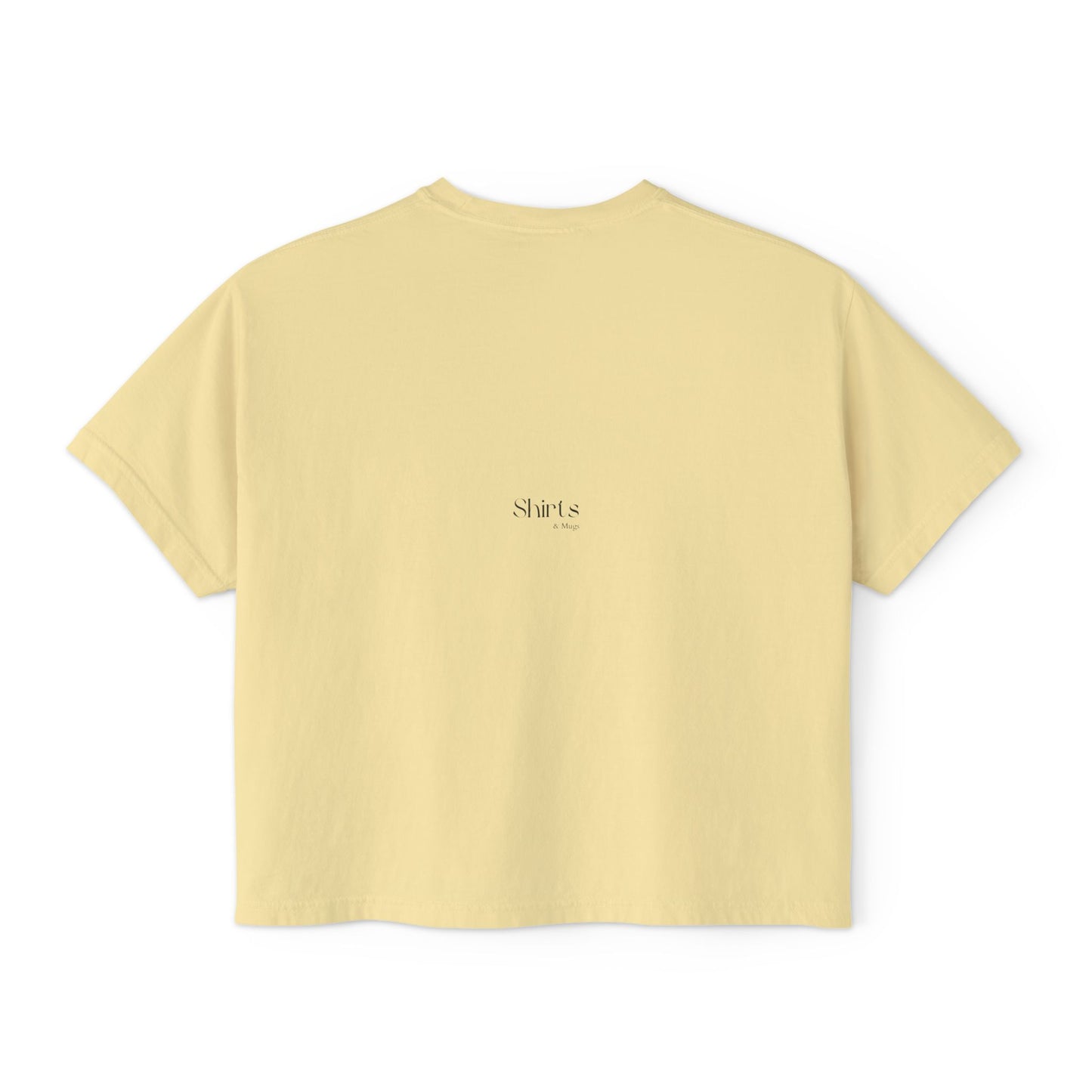 Matcha Addict Women's Boxy Tee, Cute Cat T-Shirt, Gift for Tea Lovers, Cozy Casual Outfit, Trendy Graphic Top