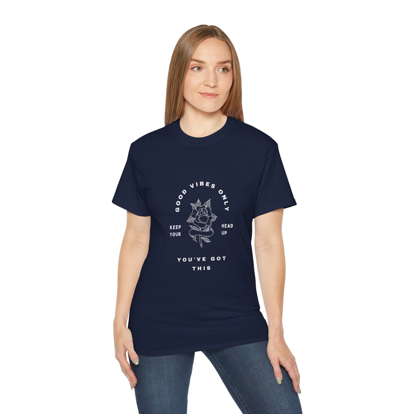 Unisex Ultra Cotton Tee | Good Vibes Only