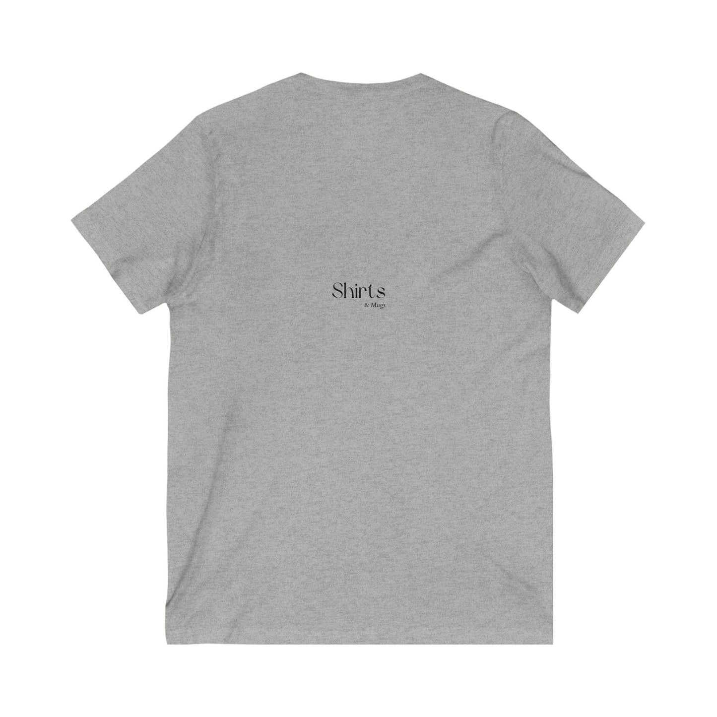 Women's Relaxing Brain V-Neck Tee, Cute Graphic Tee, Stress Relief Shirt, Gifts for Mental Wellness, Fun Casual Wear
