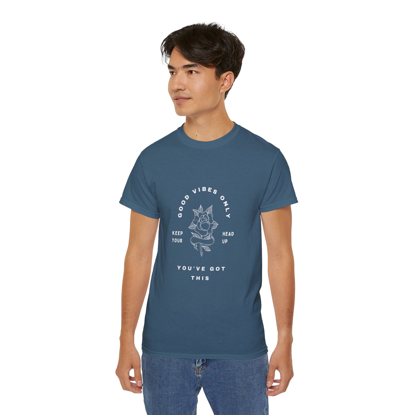 Unisex Ultra Cotton Tee | Good Vibes Only