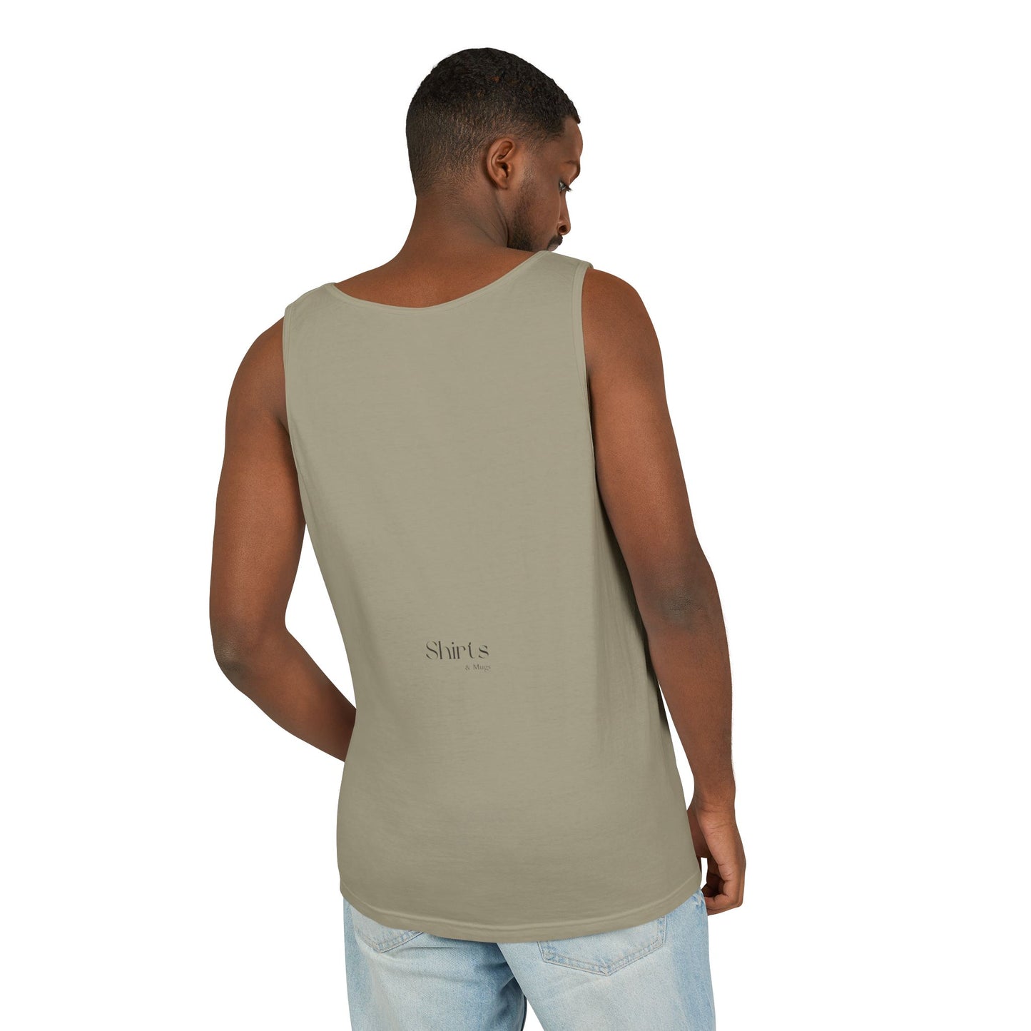 Unisex Garment-Dyed Tank Top - Unleash Your Power Fitness Wear, Workout Tank, Gym Apparel, Casual Summer Top, Motivational Shirt