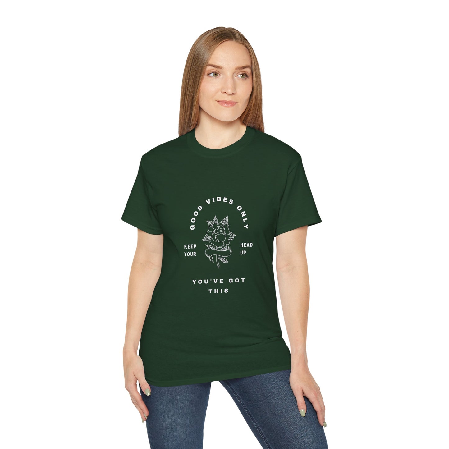 Unisex Ultra Cotton Tee | Good Vibes Only