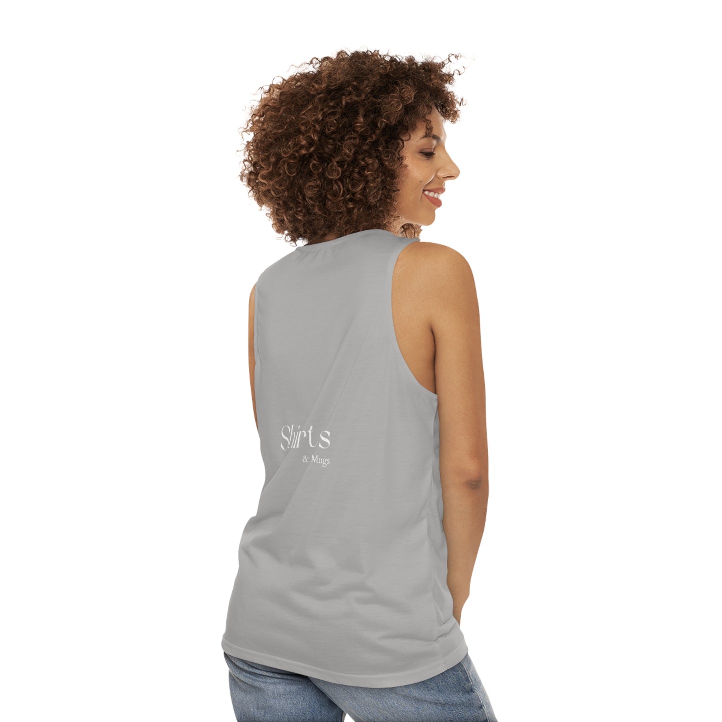 Samurai Unisex Tank Top - Anime Style Graphic Tee, Summer Fashion, Gift for Fans, Workout Apparel, Trendy Streetwear
