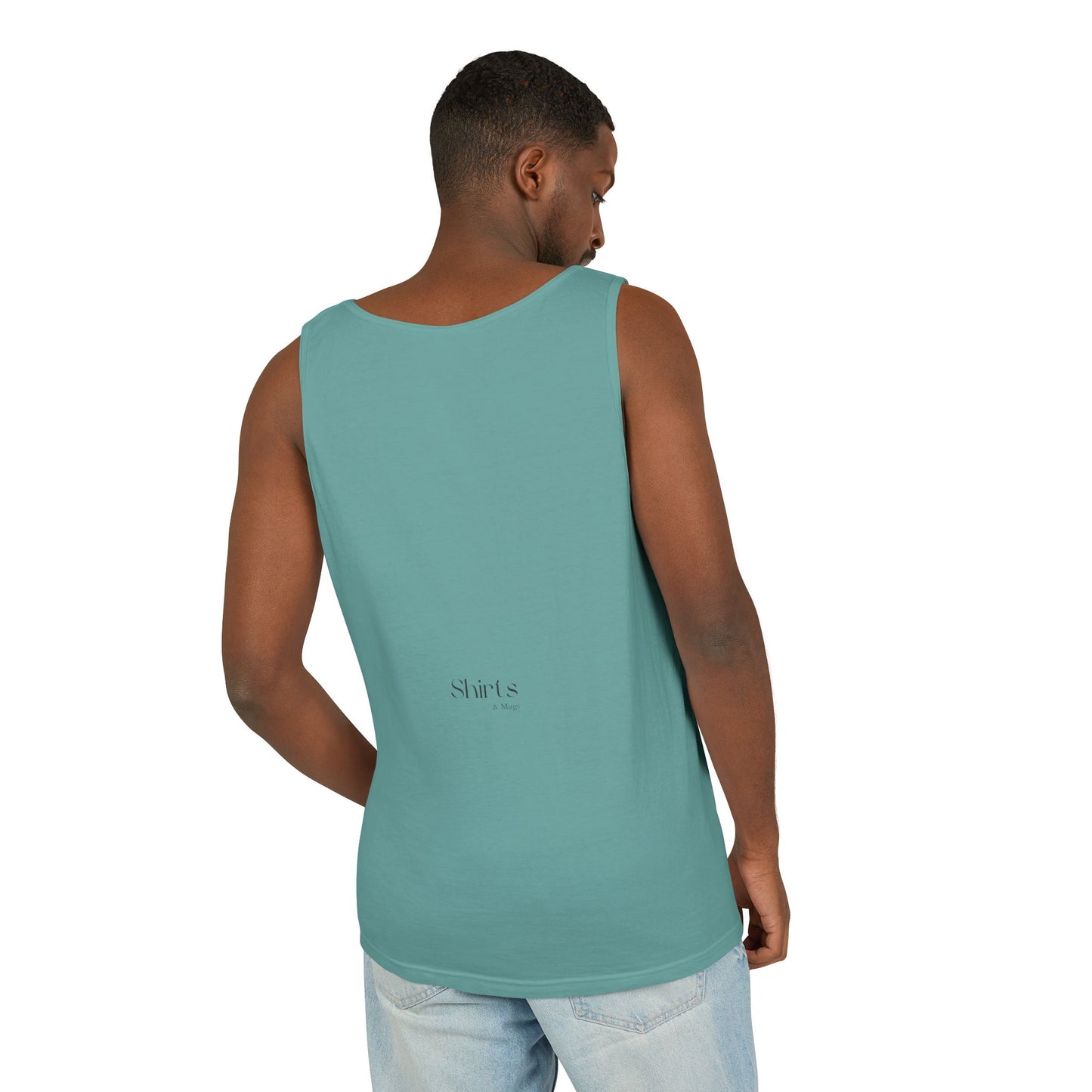 Unisex Garment-Dyed Tank Top - Unleash Your Power Fitness Wear, Workout Tank, Gym Apparel, Casual Summer Top, Motivational Shirt