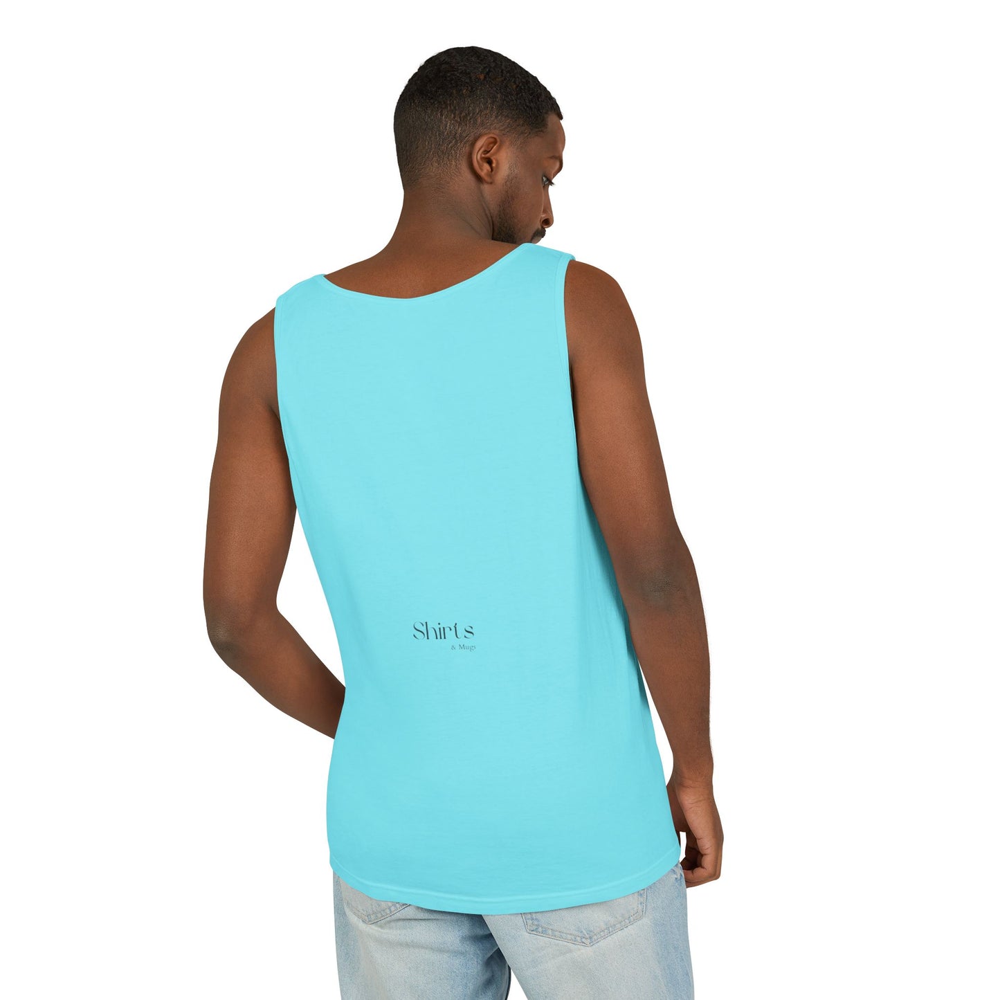 Unisex Garment-Dyed Tank Top - Unleash Your Power Fitness Wear, Workout Tank, Gym Apparel, Casual Summer Top, Motivational Shirt