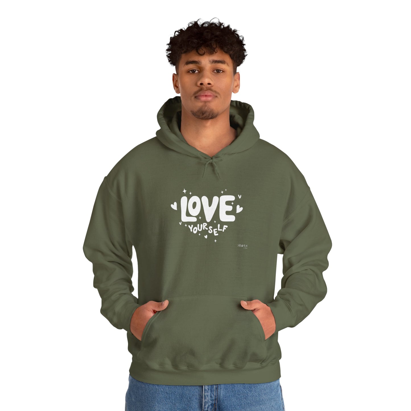 Unisex Heavy Blend™ Hooded Sweatshirt | Love Yourself