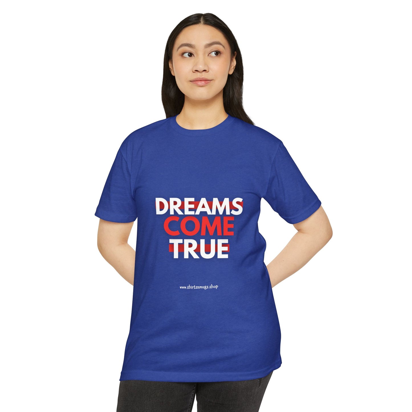 Dreams Come True Unisex T-Shirt - Motivational Tee for Dreamers, Gift for Graduates, Positive Affirmation Shirt, Casual Wear, [...]