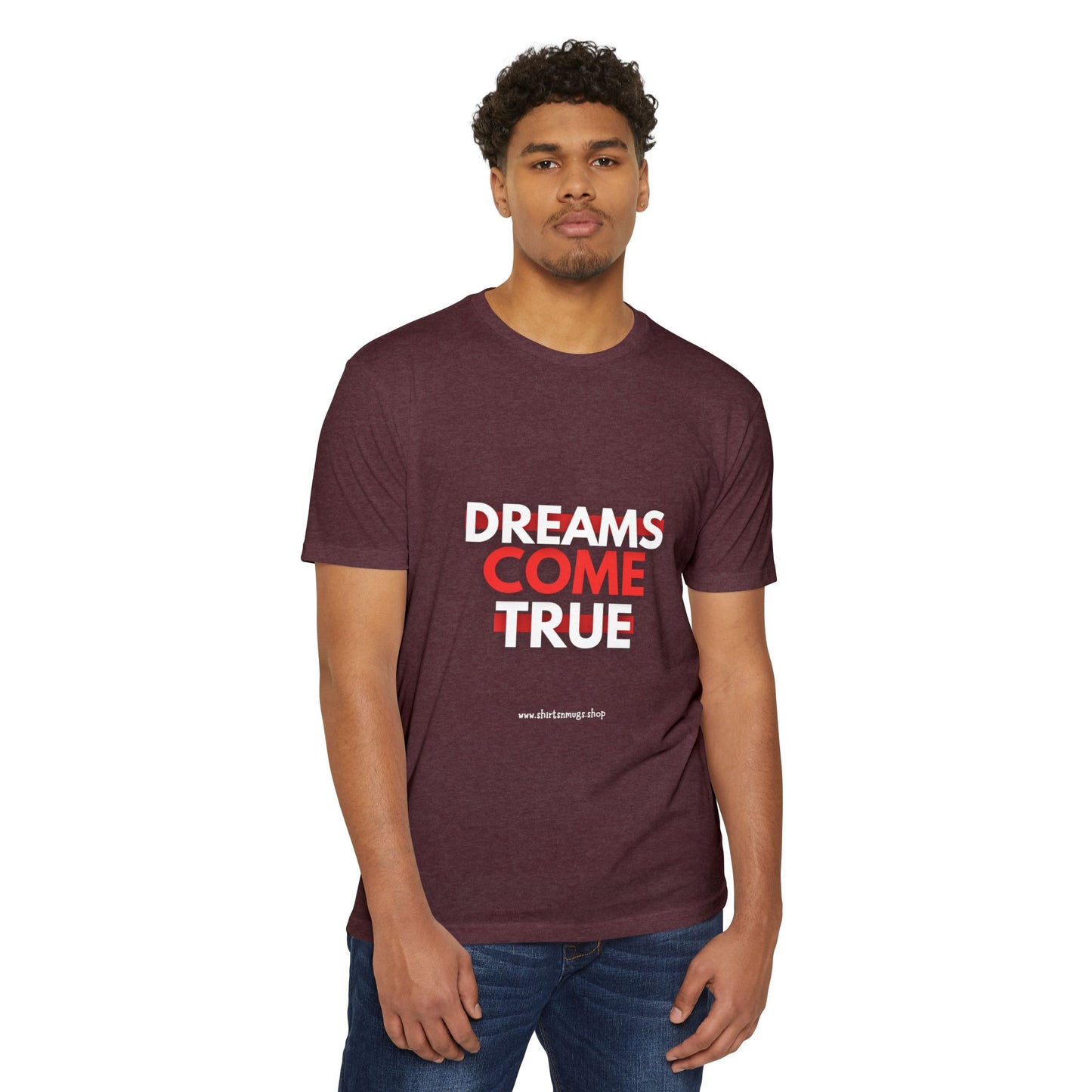 Dreams Come True Unisex T-Shirt - Motivational Tee for Dreamers, Gift for Graduates, Positive Affirmation Shirt, Casual Wear, [...]