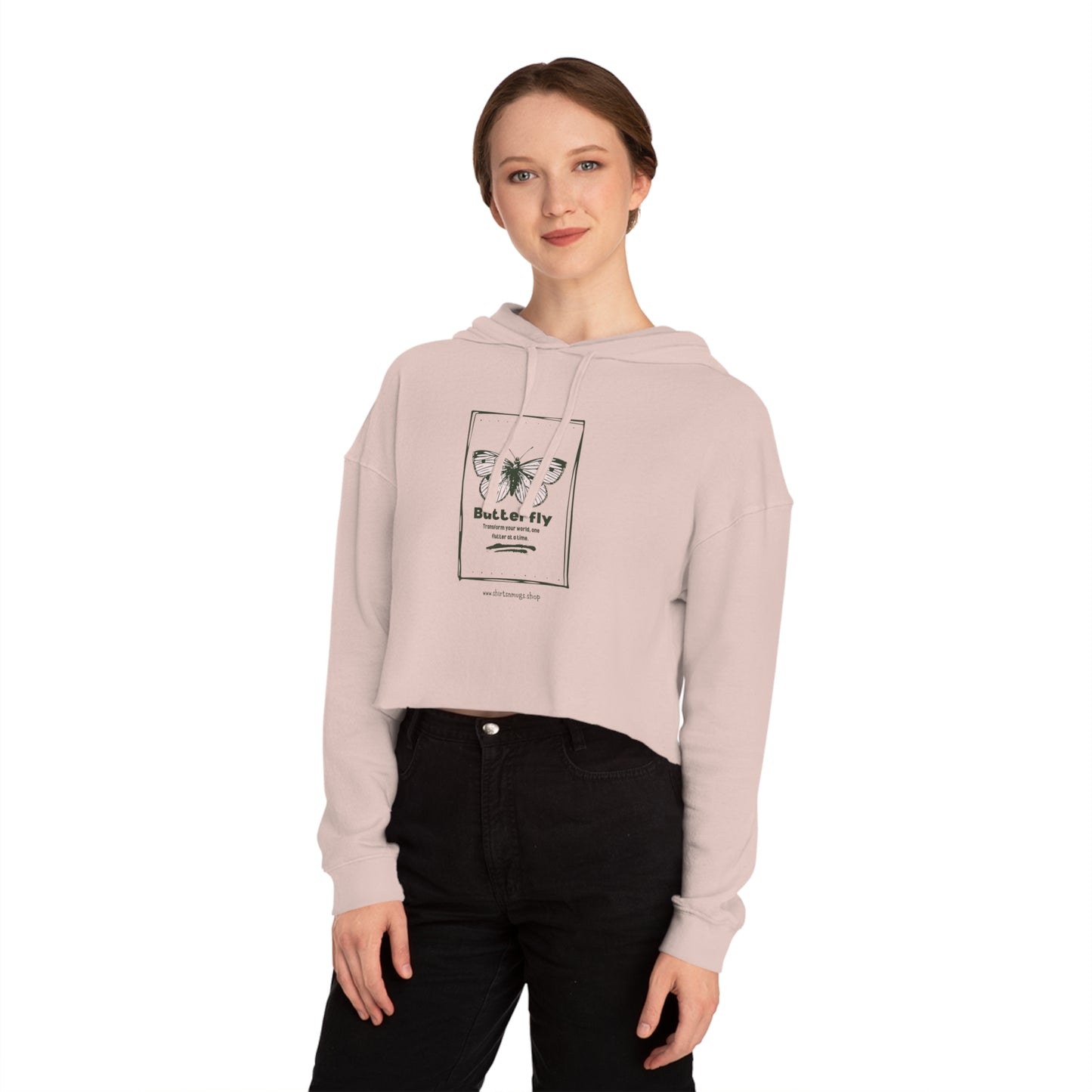 Butterfly Cropped Hoodie, Stylish Women’s Sweatshirt for Casual Wear, Unique Gift for Nature Lovers, Trendy Spring Outfit, Perfect for [...]