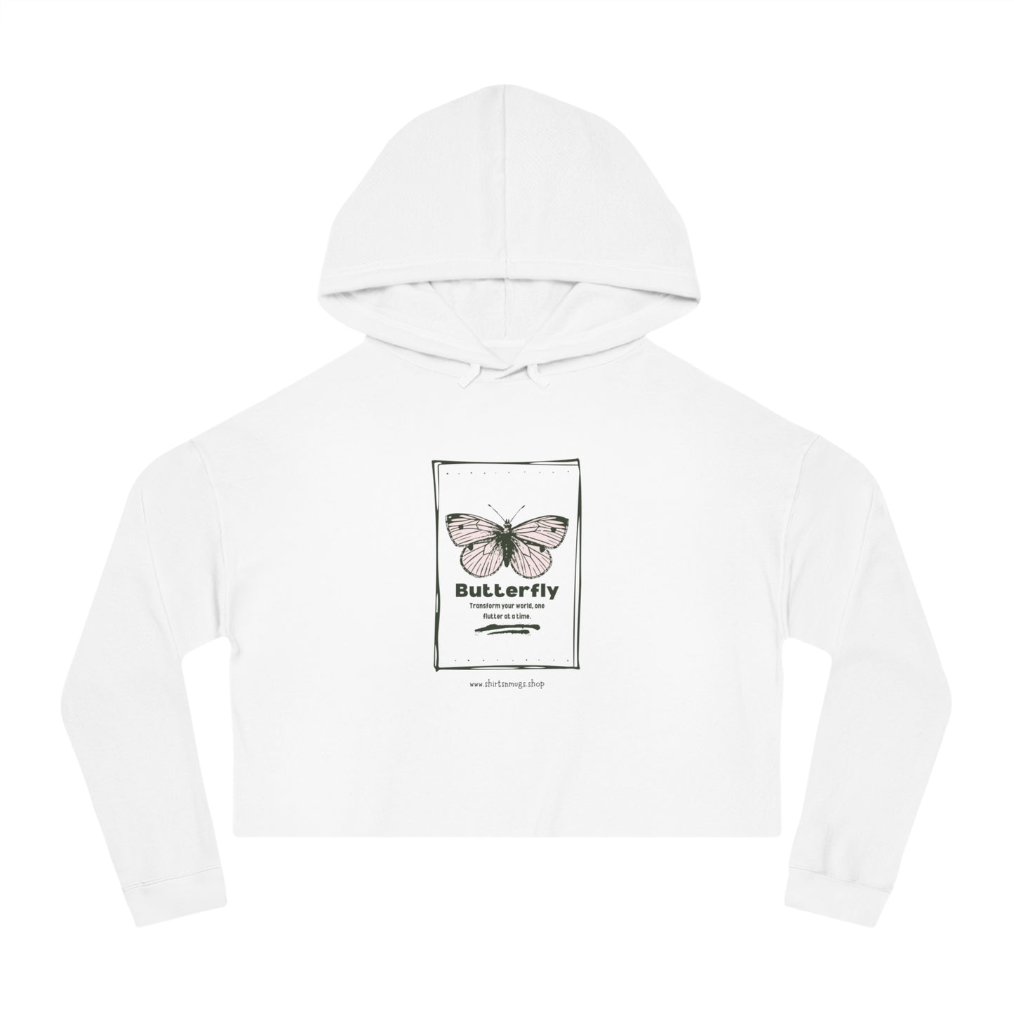 Butterfly Cropped Hoodie, Stylish Women’s Sweatshirt for Casual Wear, Unique Gift for Nature Lovers, Trendy Spring Outfit, Perfect for [...]