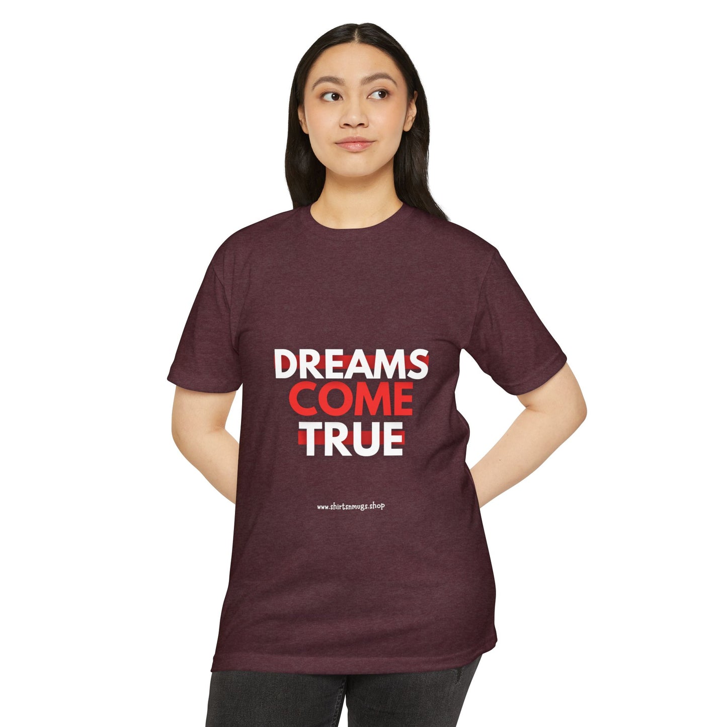 Dreams Come True Unisex T-Shirt - Motivational Tee for Dreamers, Gift for Graduates, Positive Affirmation Shirt, Casual Wear, [...]