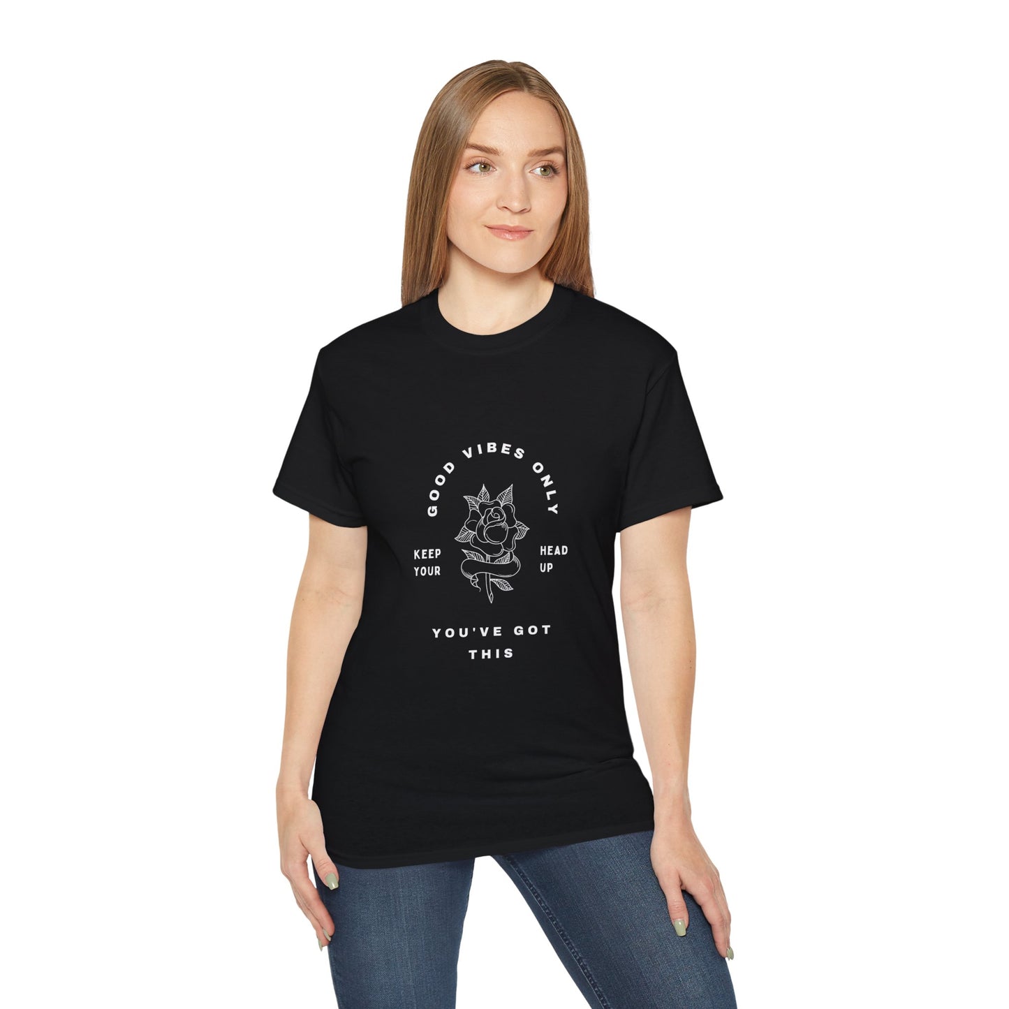 Unisex Ultra Cotton Tee | Good Vibes Only