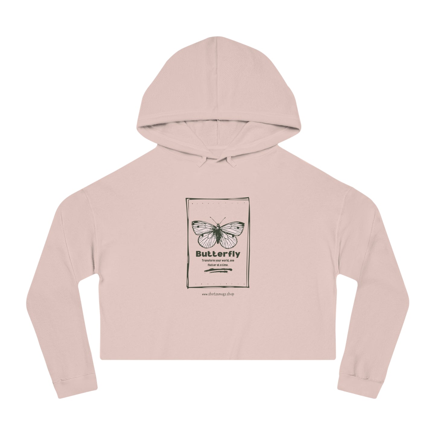 Butterfly Cropped Hoodie, Stylish Women’s Sweatshirt for Casual Wear, Unique Gift for Nature Lovers, Trendy Spring Outfit, Perfect for [...]