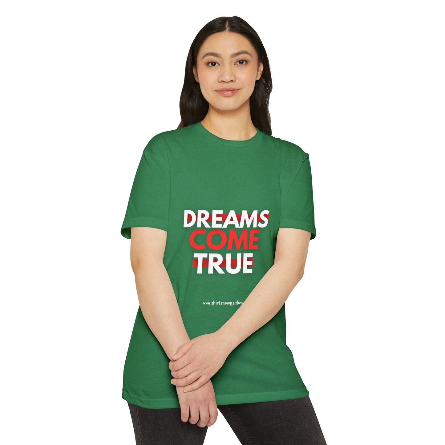 Dreams Come True Unisex T-Shirt - Motivational Tee for Dreamers, Gift for Graduates, Positive Affirmation Shirt, Casual Wear, [...]