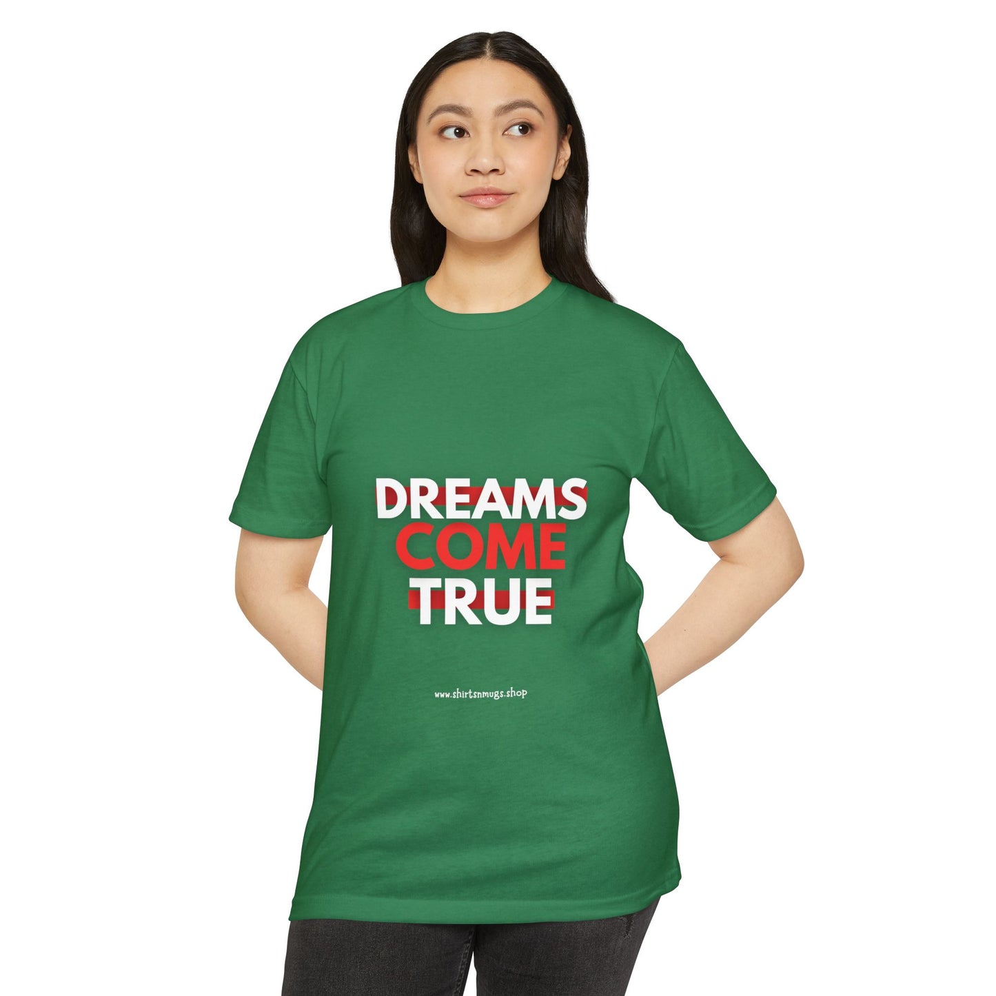 Dreams Come True Unisex T-Shirt - Motivational Tee for Dreamers, Gift for Graduates, Positive Affirmation Shirt, Casual Wear, [...]