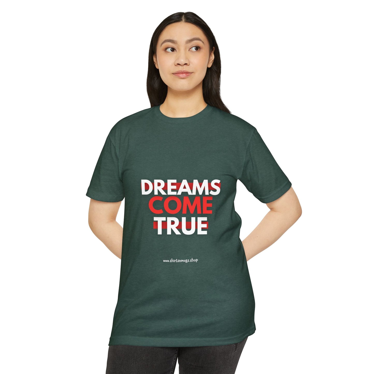 Dreams Come True Unisex T-Shirt - Motivational Tee for Dreamers, Gift for Graduates, Positive Affirmation Shirt, Casual Wear, [...]