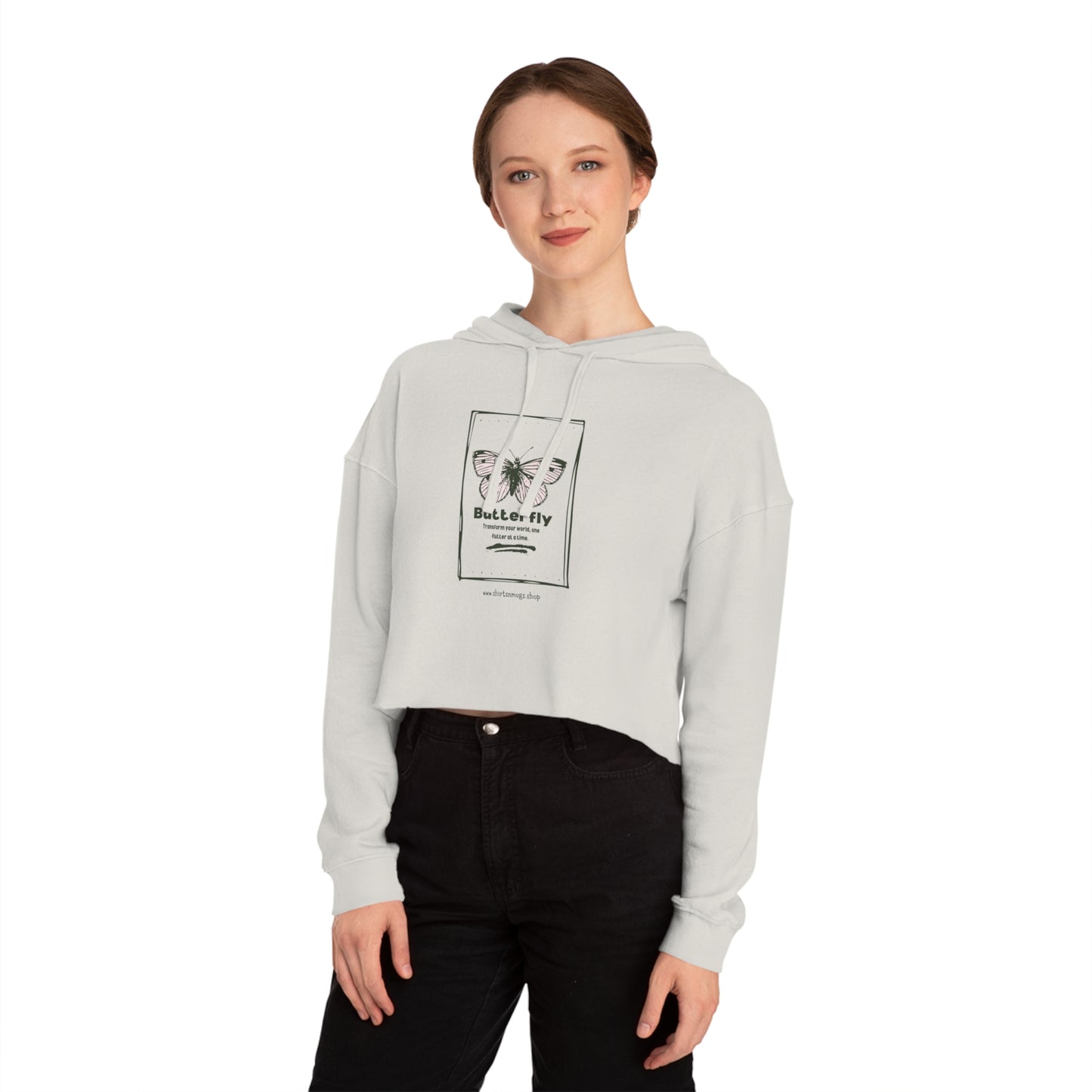 Butterfly Cropped Hoodie, Stylish Women’s Sweatshirt for Casual Wear, Unique Gift for Nature Lovers, Trendy Spring Outfit, Perfect for [...]