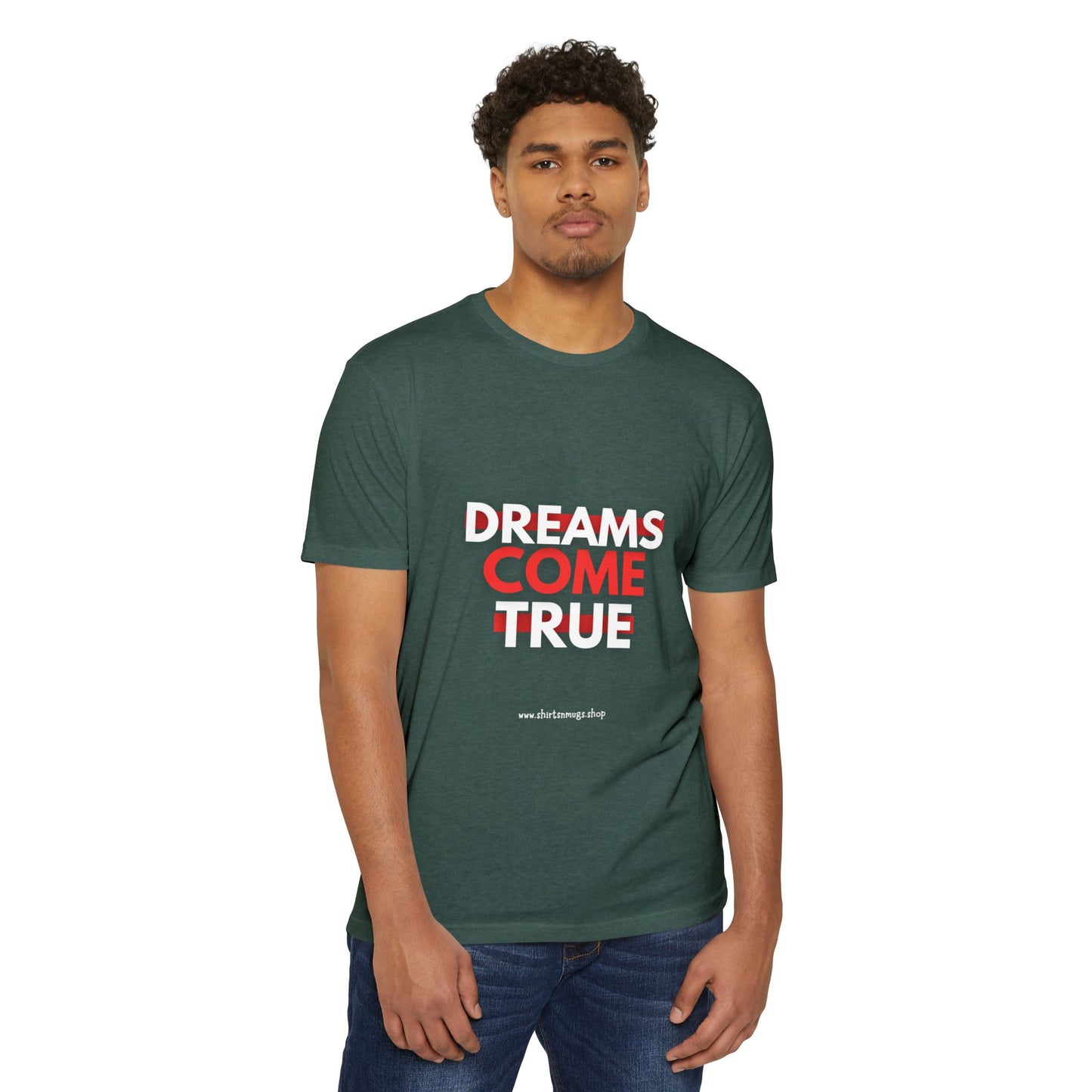 Dreams Come True Unisex T-Shirt - Motivational Tee for Dreamers, Gift for Graduates, Positive Affirmation Shirt, Casual Wear, [...]