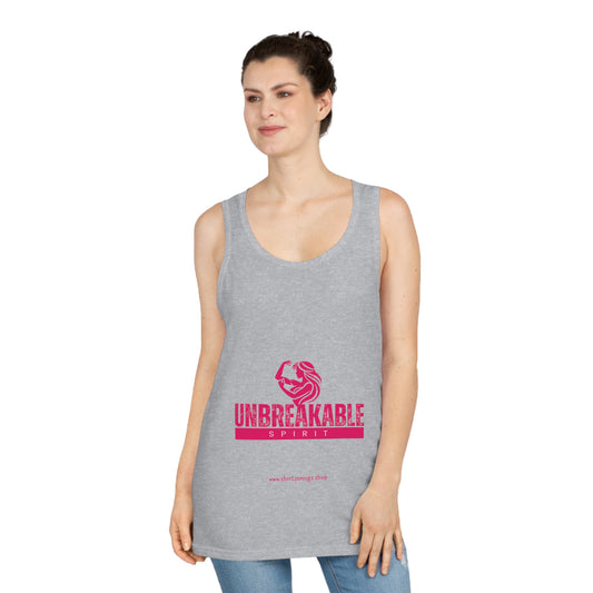Unbreakable Spirit Women's Tank Top -  Motivational Gym Wear, Fitness Apparel, Summer Top, Gift for Athletes, Workout Gear